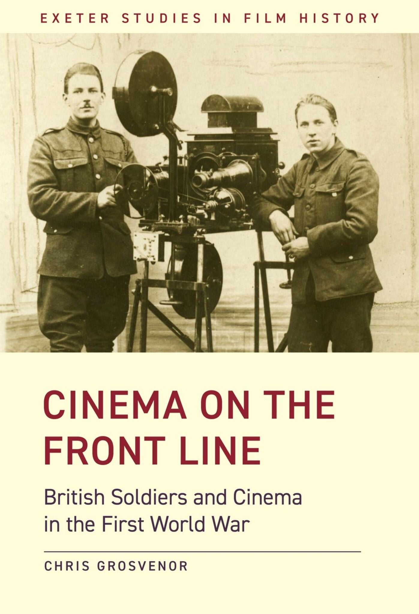 Cover image for Cinema on the Front Line ISBN 9781905816743