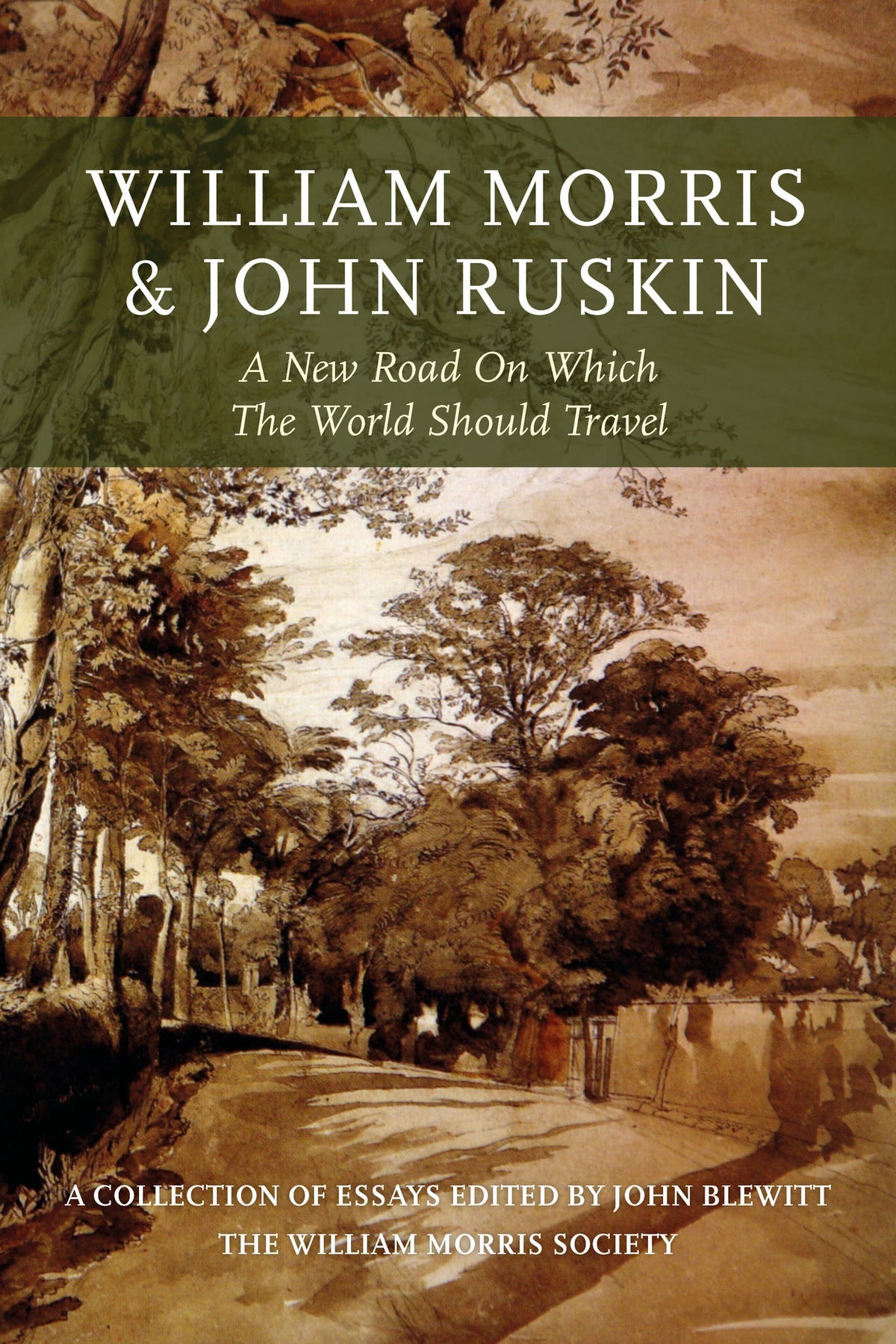 Cover image for William Morris and John Ruskin ISBN 9781905816293