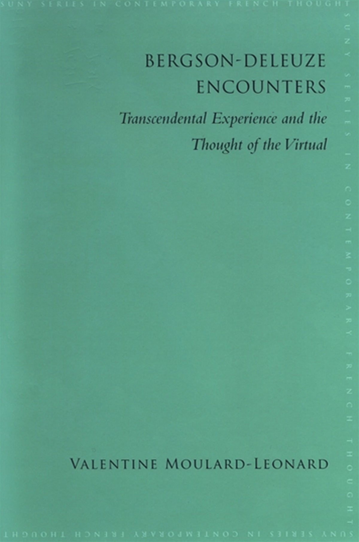 Bergson-Deleuze Encounters