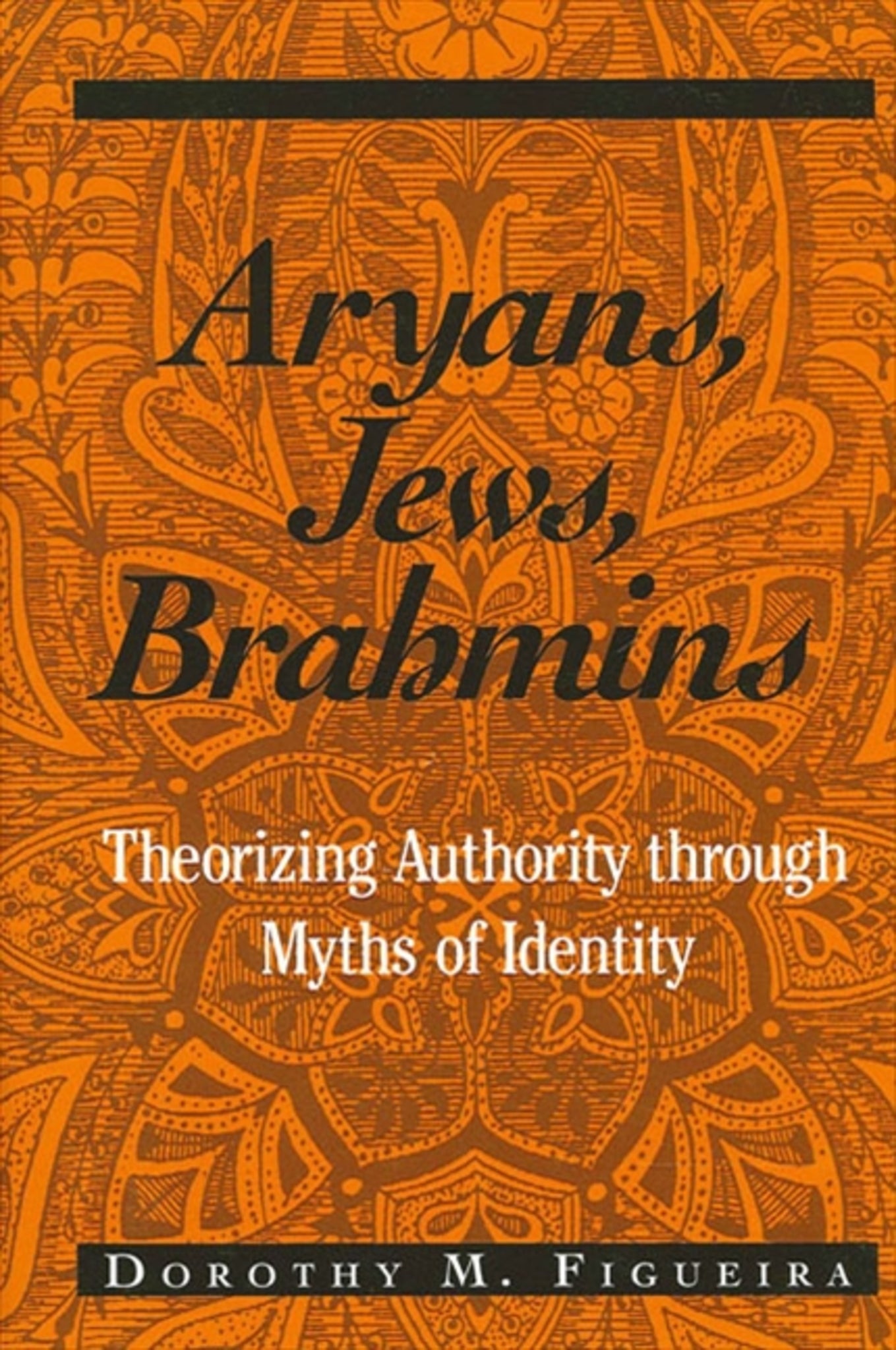 Cover image for Aryans, Jews, Brahmins ISBN 9780791455326