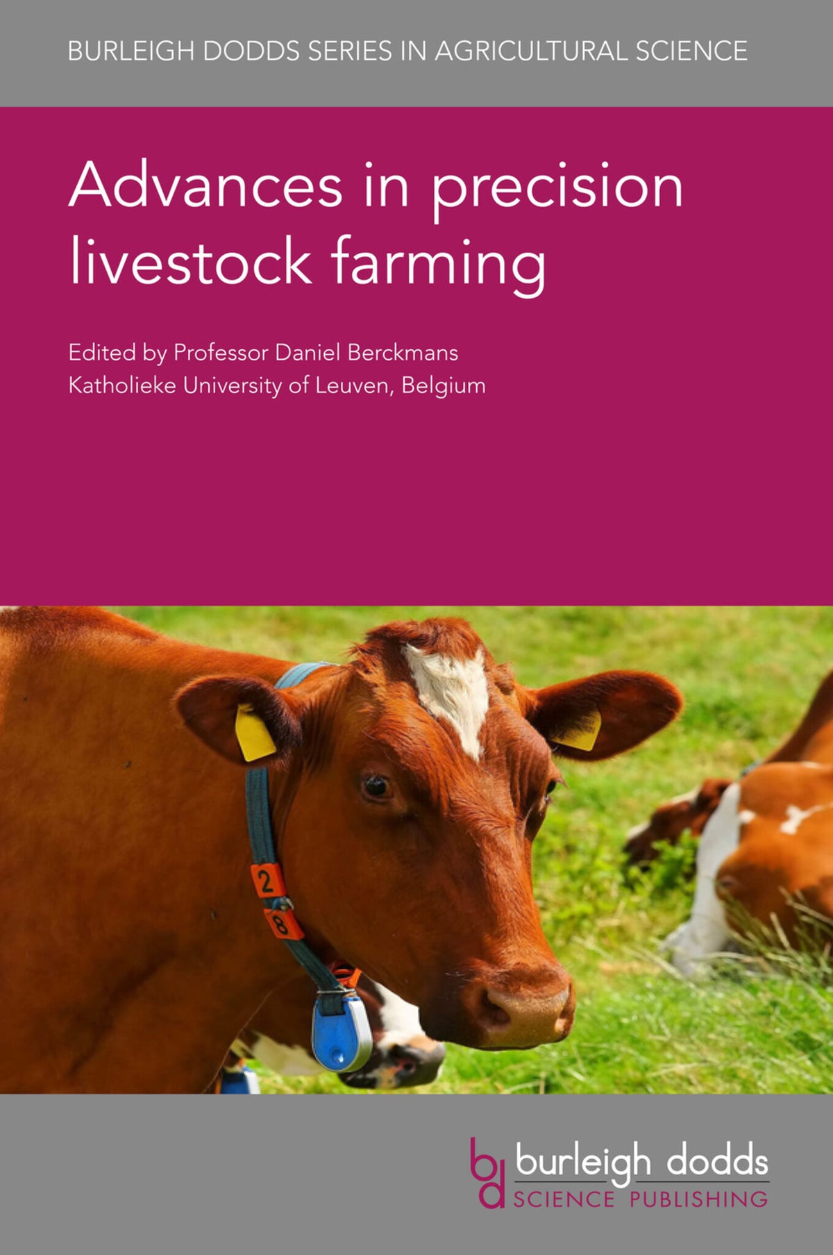 Cover image for Advances in precision livestock farming ISBN 9781786764737