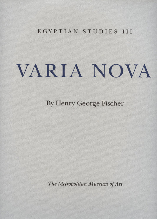 Egyptian Studies III