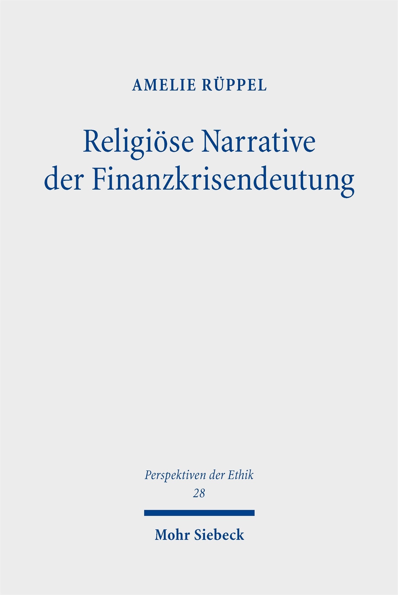 Religiöse Narrative der Finanzkrisendeutung