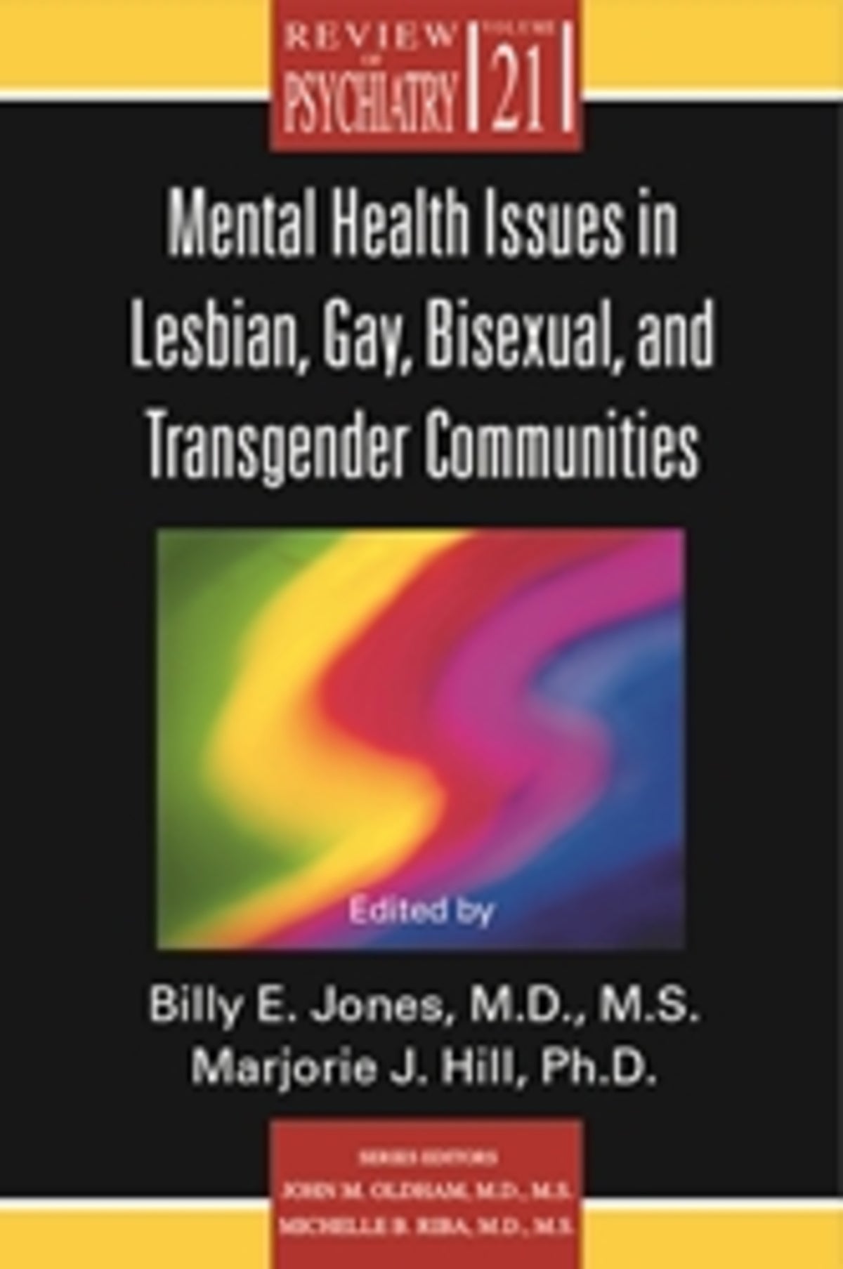 Cover image for Mental Health Issues in Lesbian, Gay, Bisexual, and Transgender Communities ISBN 9781585620692