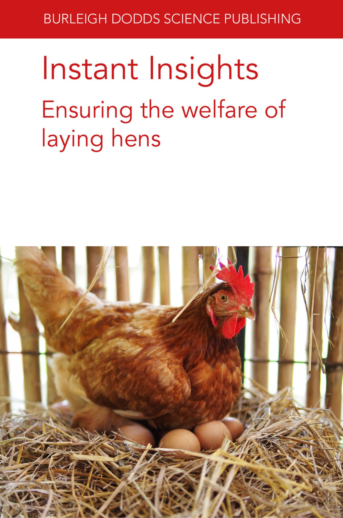 Cover image for Instant Insights: Ensuring the welfare of laying hens ISBN 9781801466288