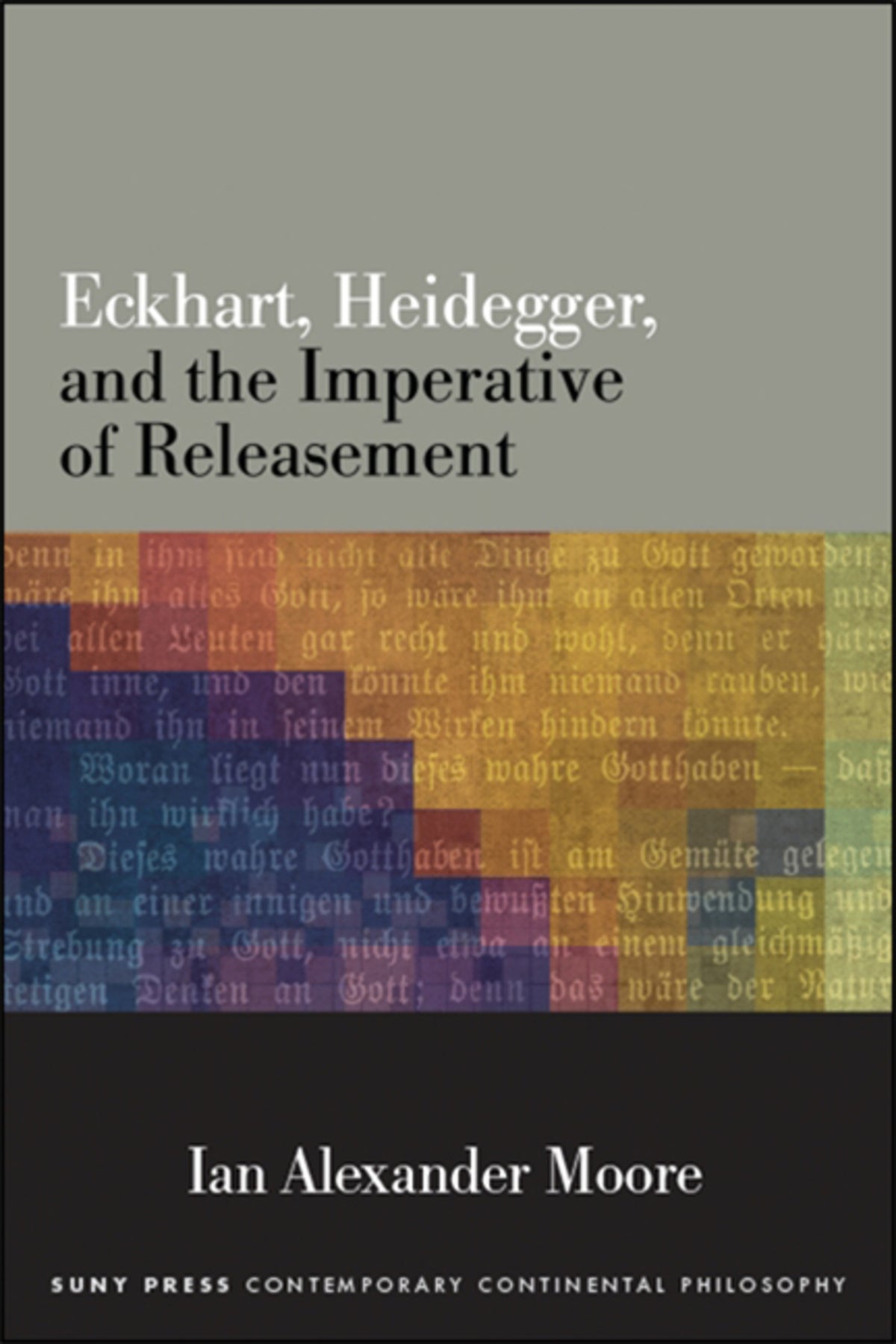 Cover image for Eckhart, Heidegger, and the Imperative of Releasement ISBN 9781438476520