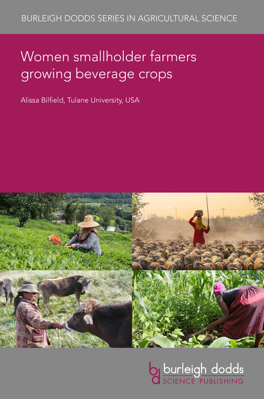 Women smallholder farmers growing beverage crops