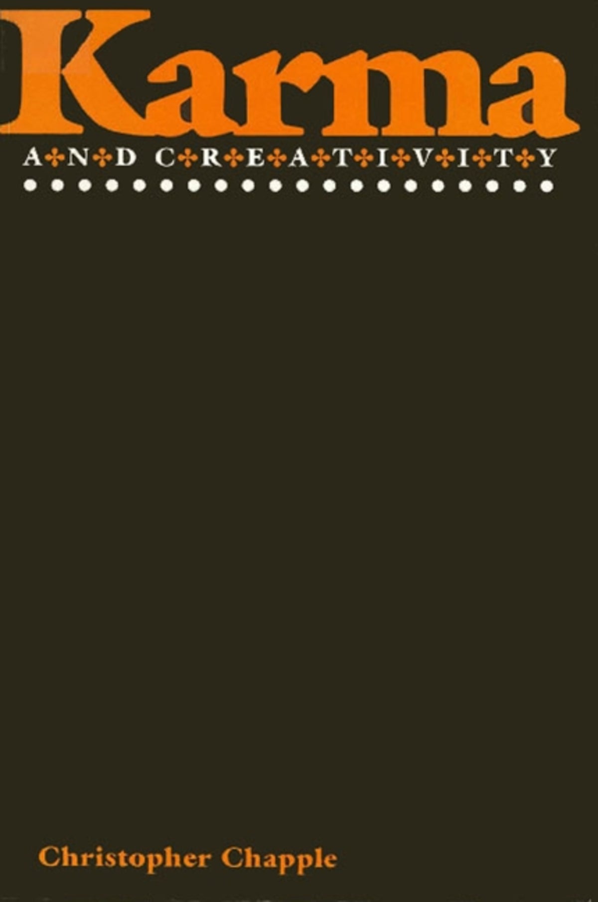 Cover image for Karma and Creativity ISBN 9780887062513
