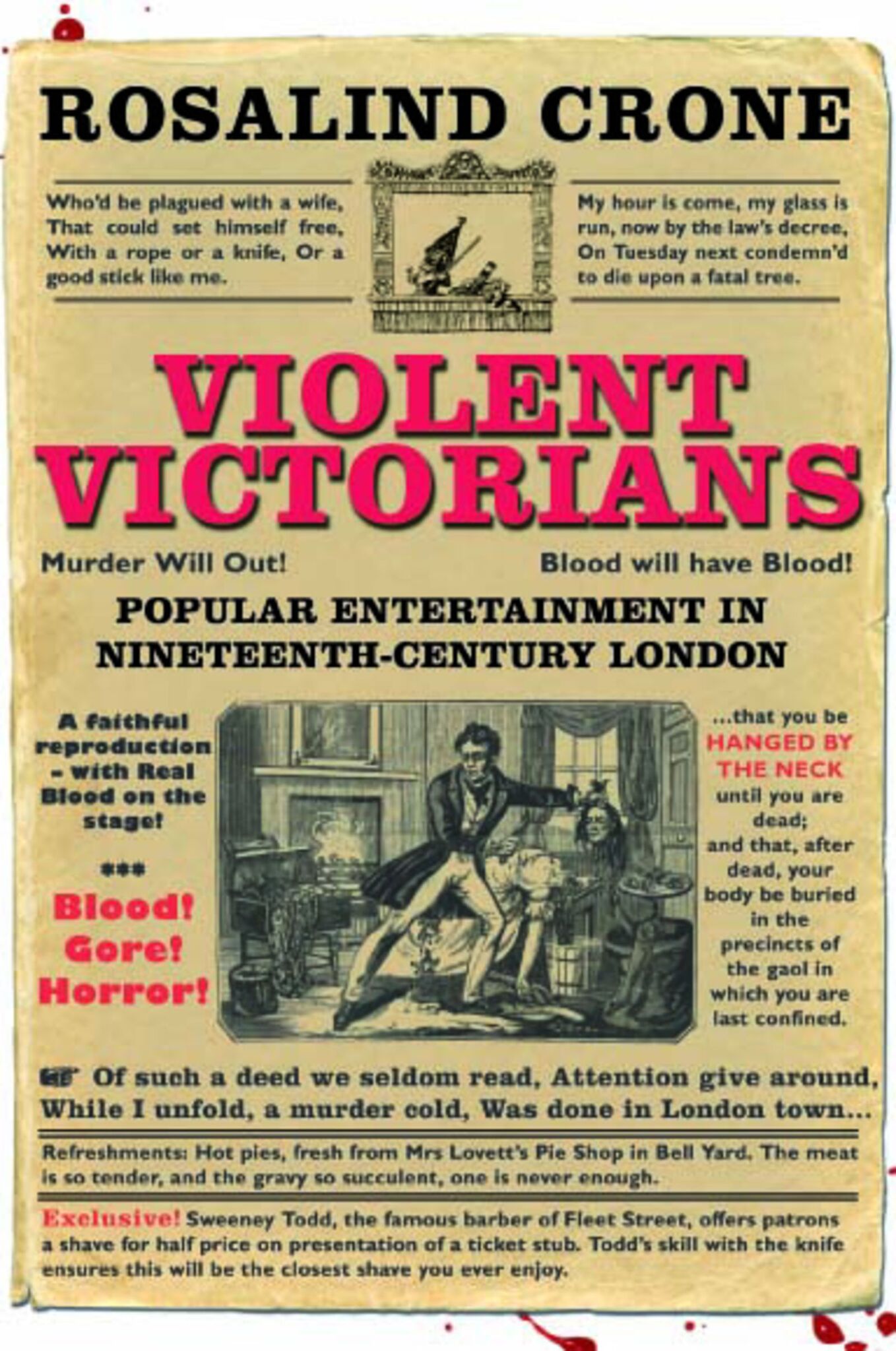 Cover image for Violent Victorians ISBN 9780719086847
