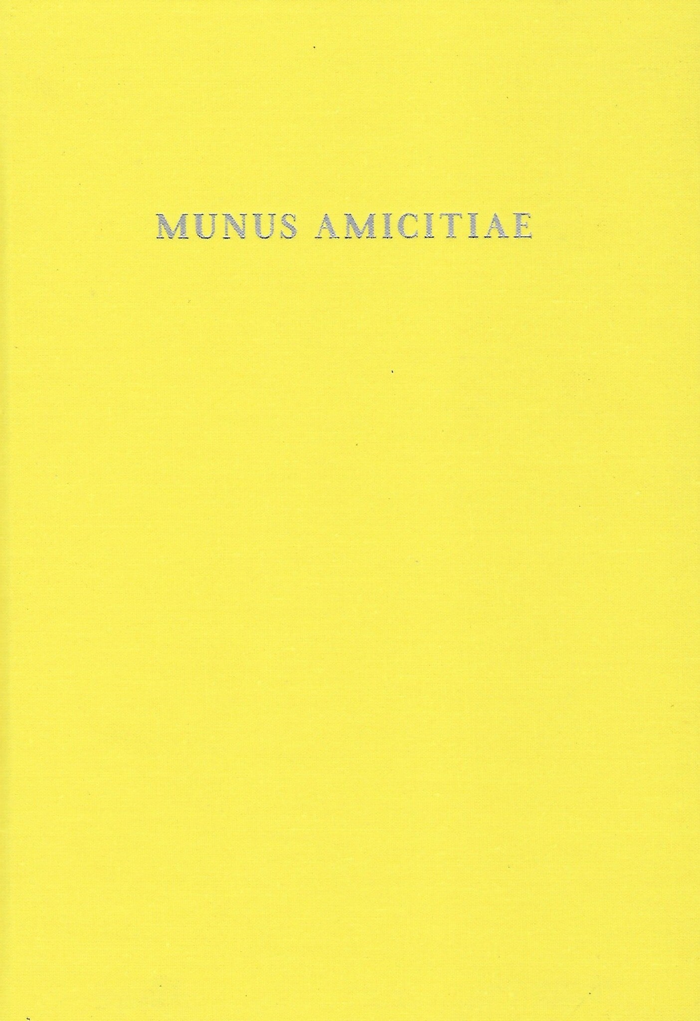 Munus Amicitiae