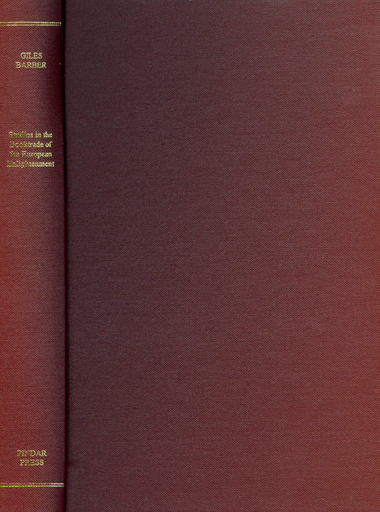Studies in the Booktrade of the European Enlightenment