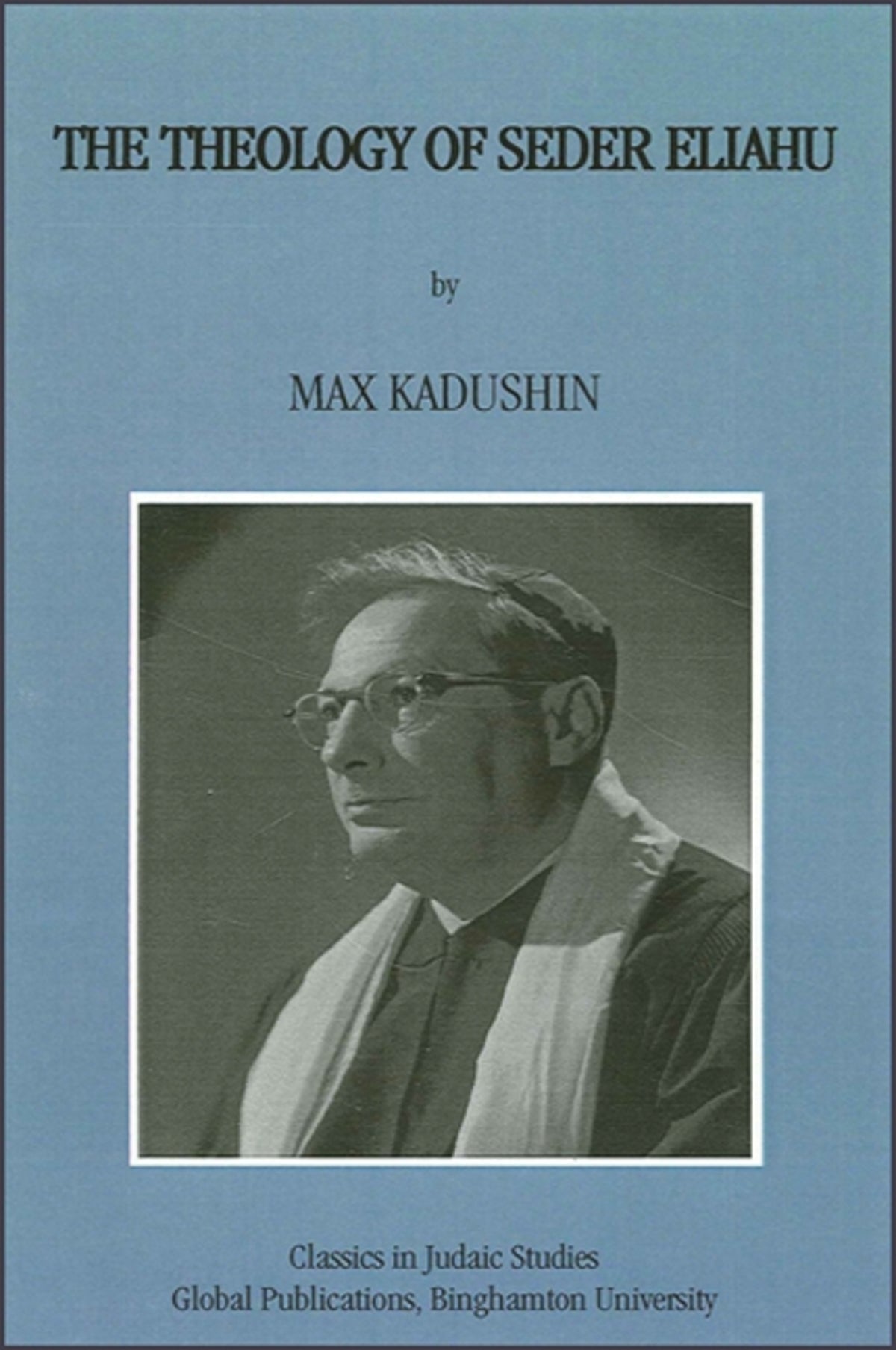 Cover image for The Theology of Seder Eliahu ISBN 9781586841003
