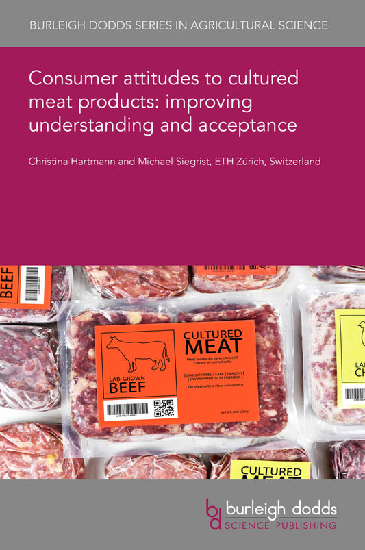 Consumer attitudes to cultured meat products: improving understanding and acceptance