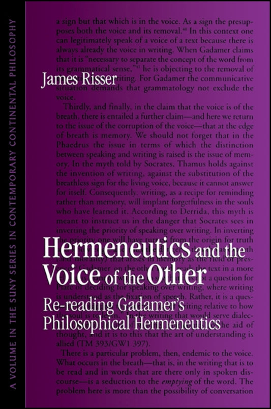 Hermeneutics and the Voice of the Other