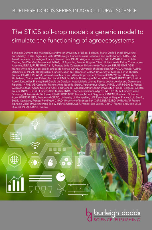 The STICS soil-crop model: a generic model to simulate the functioning of agroecosystems