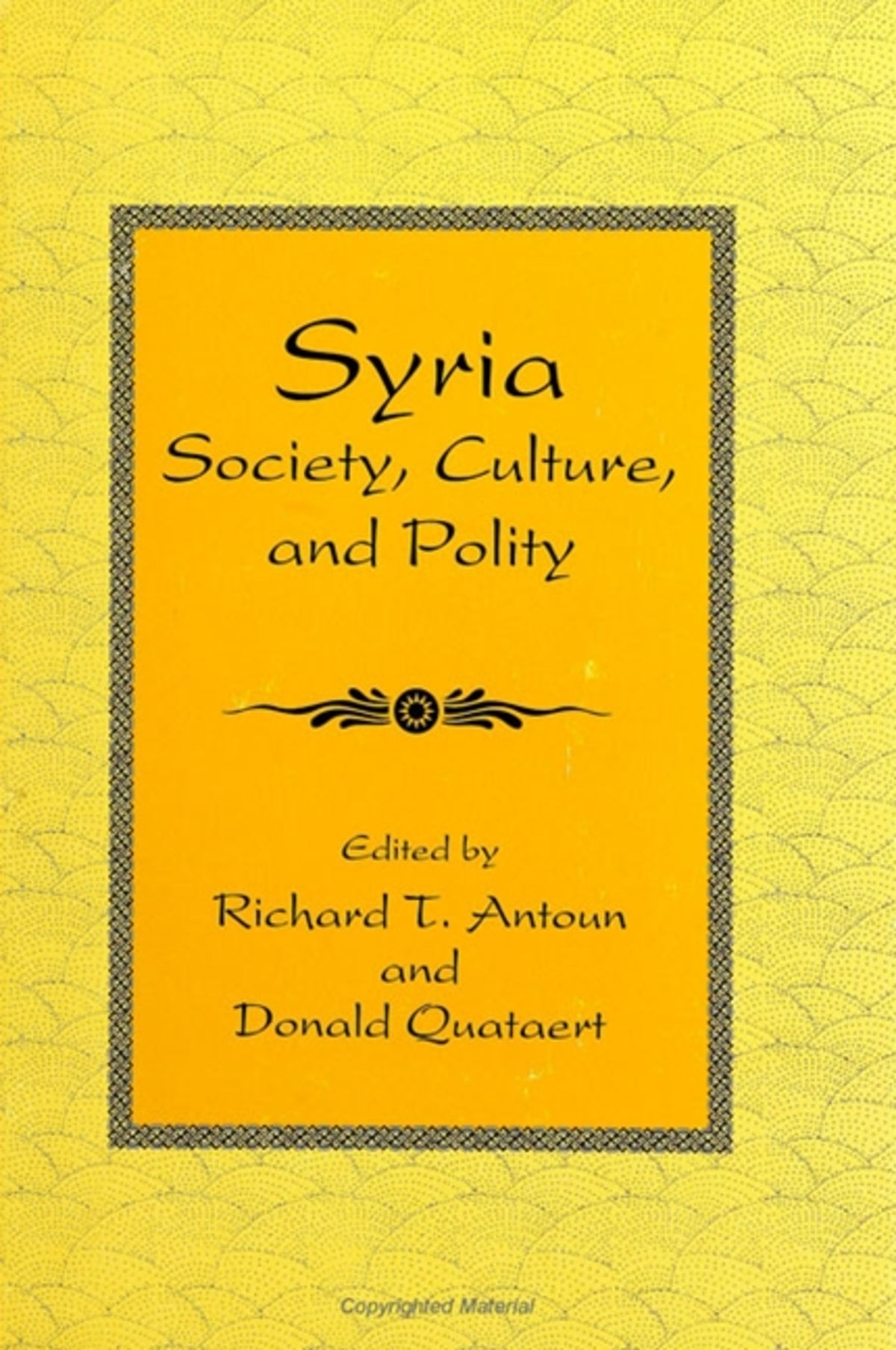 Cover image for Syria ISBN 9780791407134