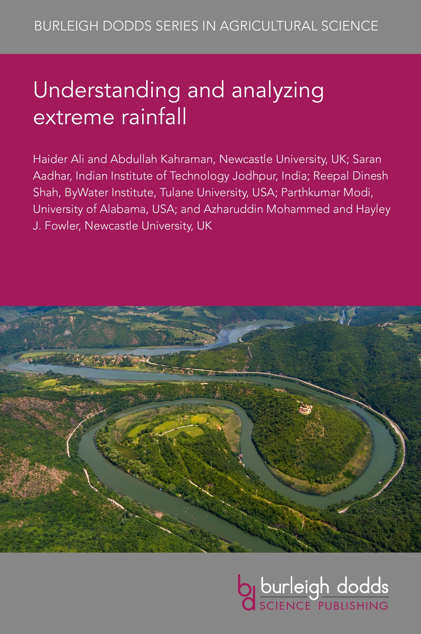 Cover image for Understanding and analysing extreme rainfall ISBN 9781835459010