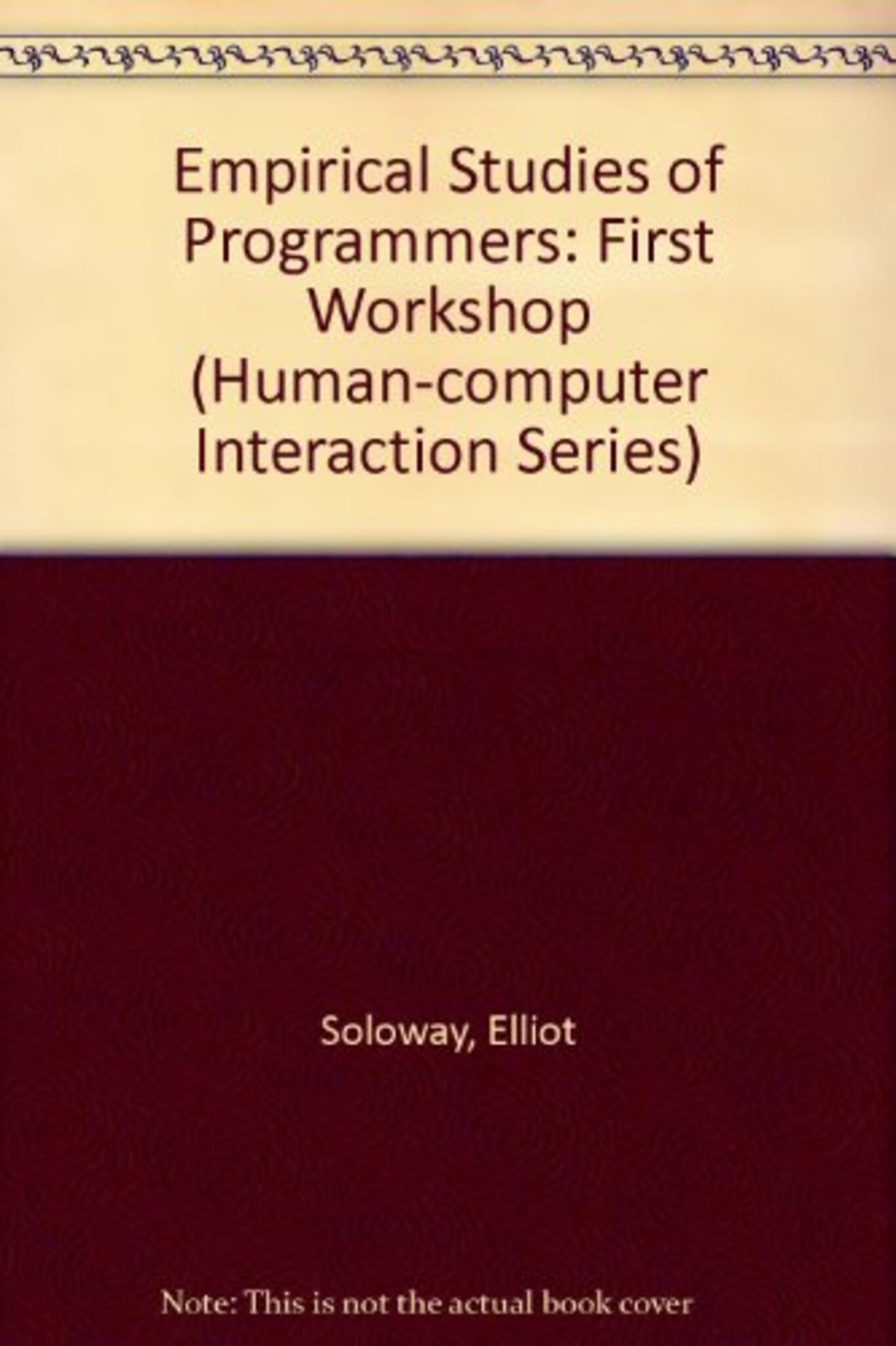 Empirical Studies of Programmers