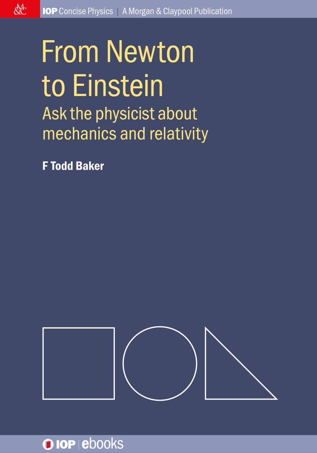 Cover image for From Newton to Einstein ISBN 9780750327732