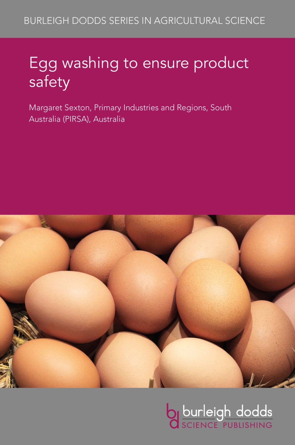 Egg washing to ensure product safety