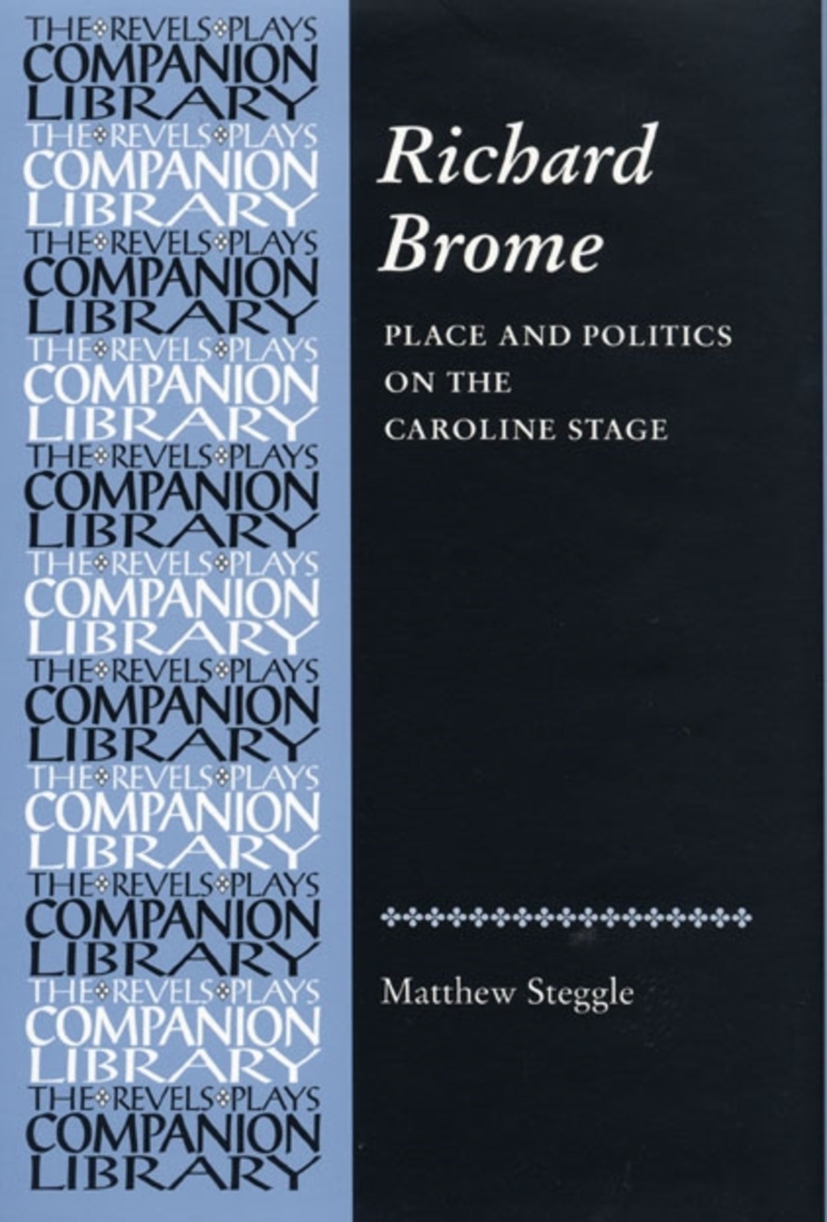 Cover image for Richard Brome ISBN 9780719063589