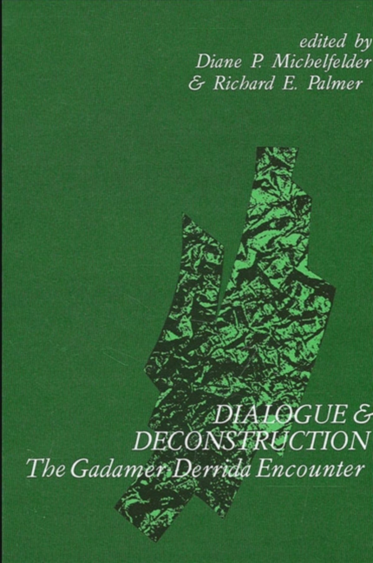 Cover image for Dialogue and Deconstruction ISBN 9780791400098