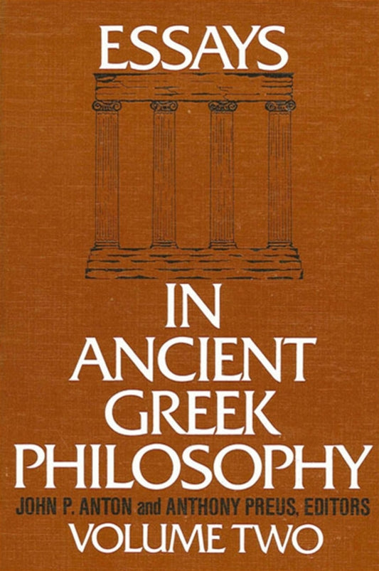 Essays in Ancient Greek Philosophy II