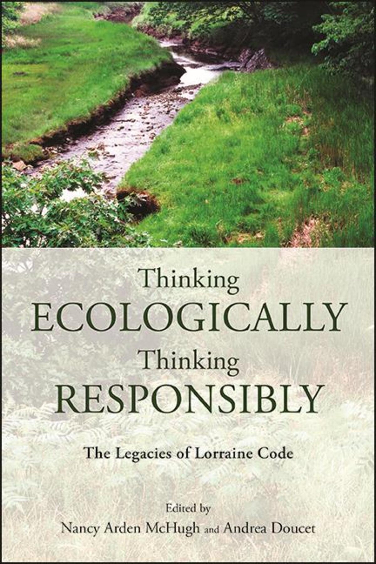 Cover image for Thinking Ecologically, Thinking Responsibly ISBN 9781438486352