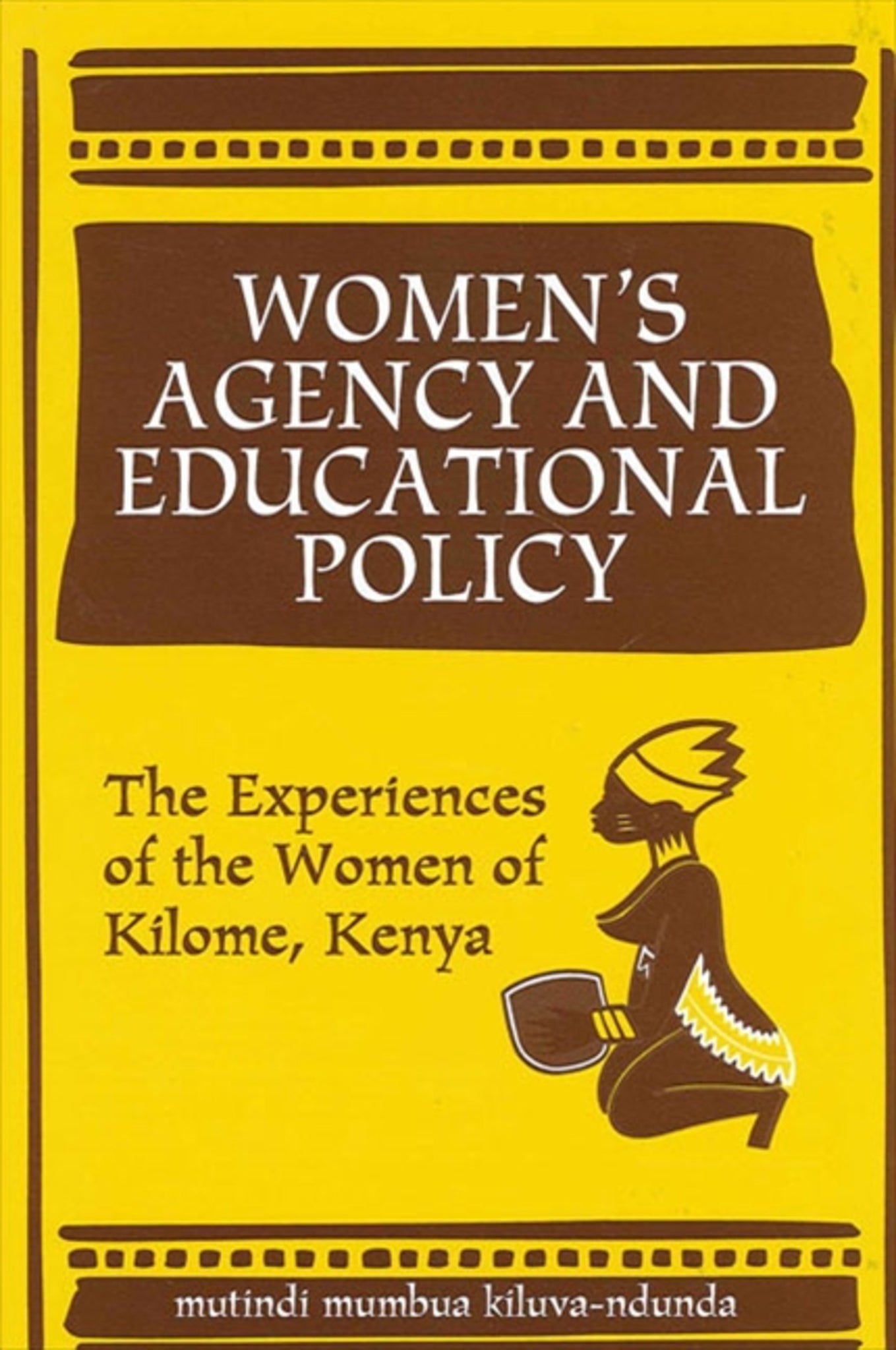 Cover image for Women's Agency and Educational Policy ISBN 9780791447628