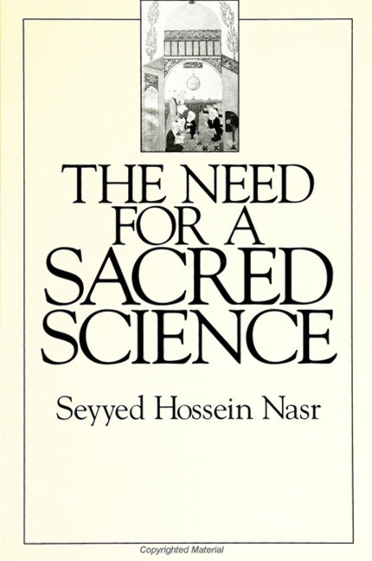 Cover image for The Need for a Sacred Science ISBN 9780791415184