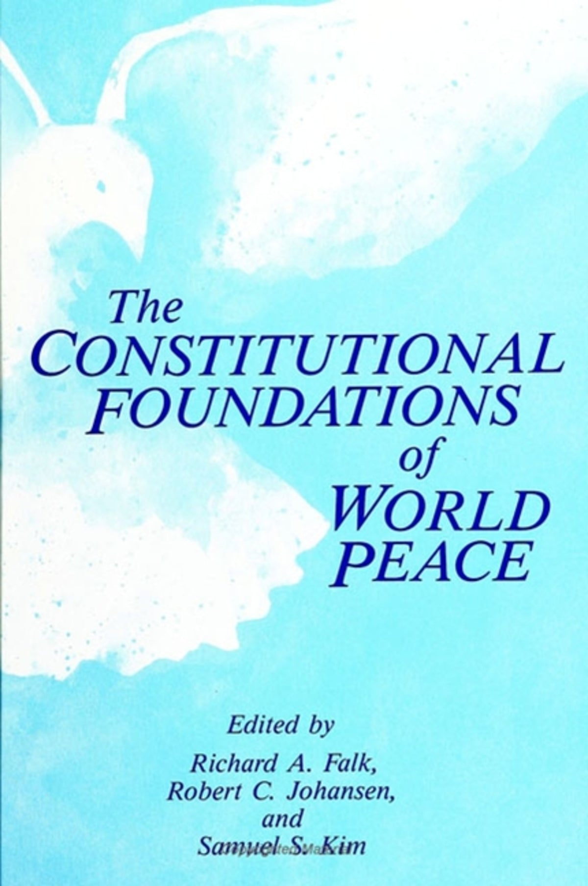 Cover image for The Constitutional Foundations of World Peace ISBN 9780791413449