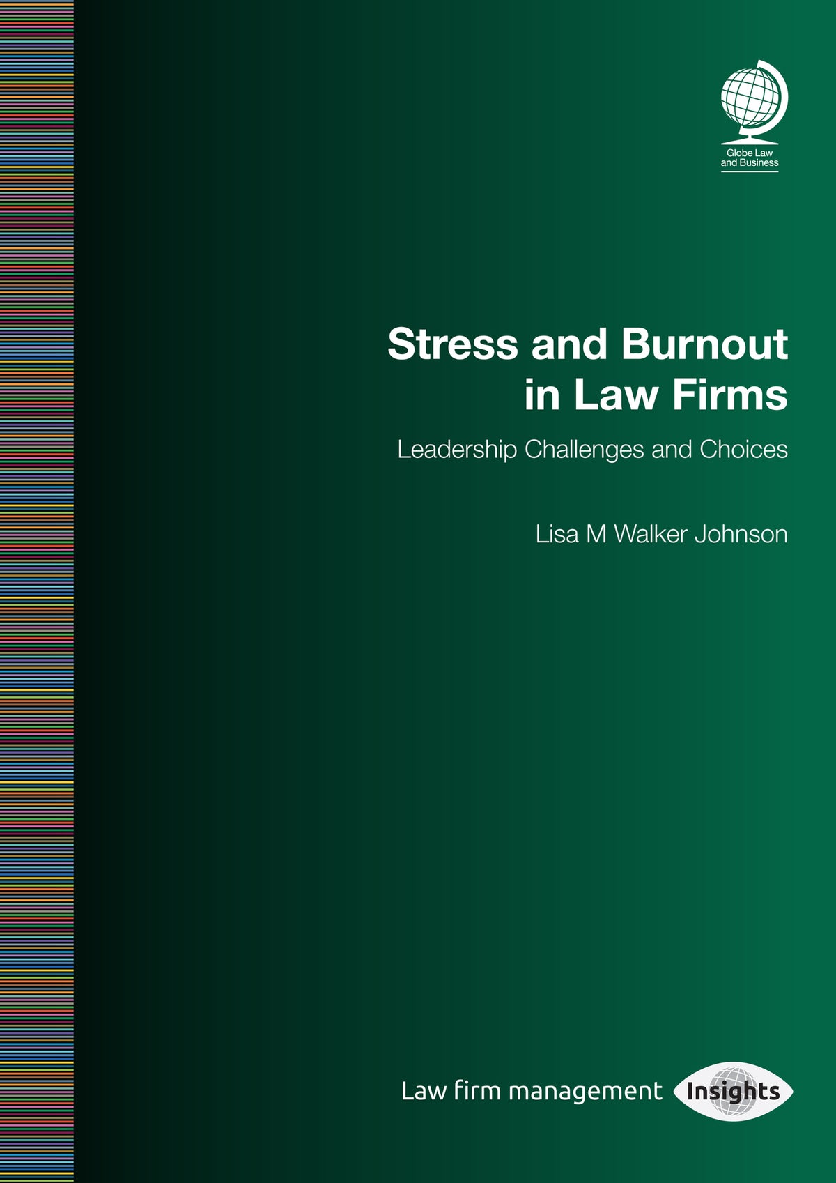 Cover image for Stress and Burnout in Law Firms ISBN 9781787428614