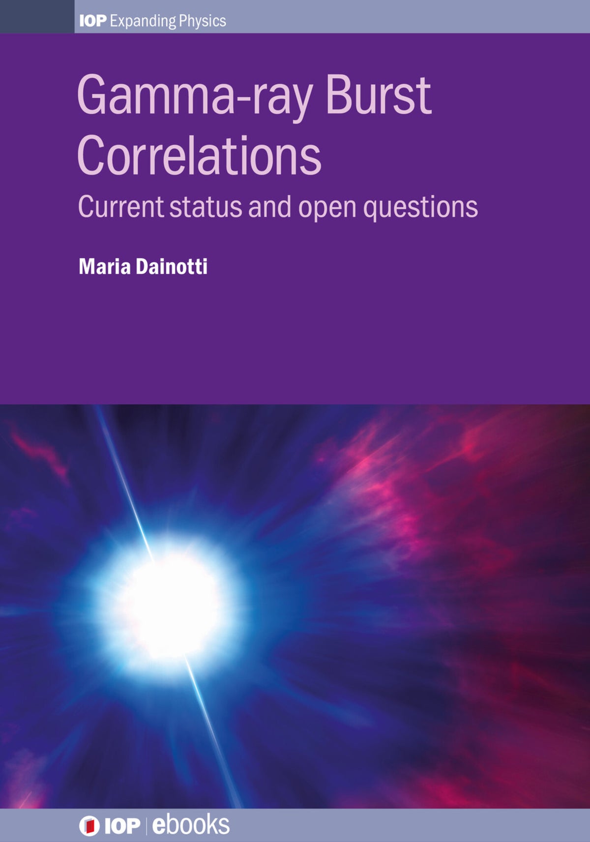 Cover image for Gamma-ray Burst Correlations ISBN 9780750315753