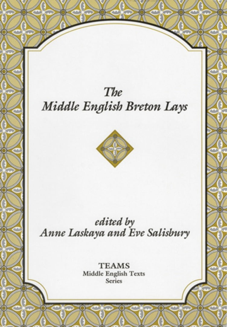 Cover image for The Middle English Breton Lays ISBN 9781879288621