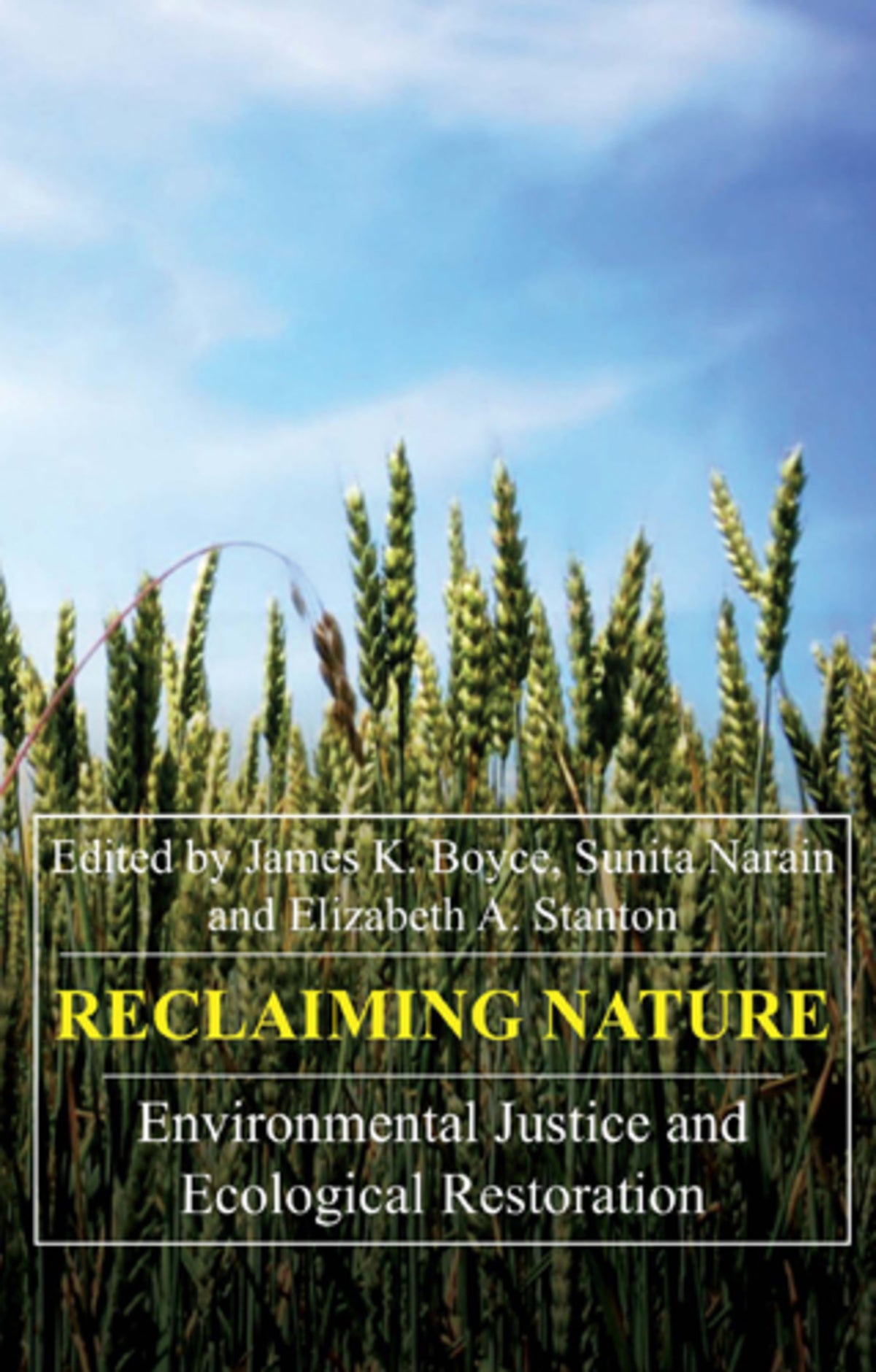 Cover image for Reclaiming Nature ISBN 9781843313465