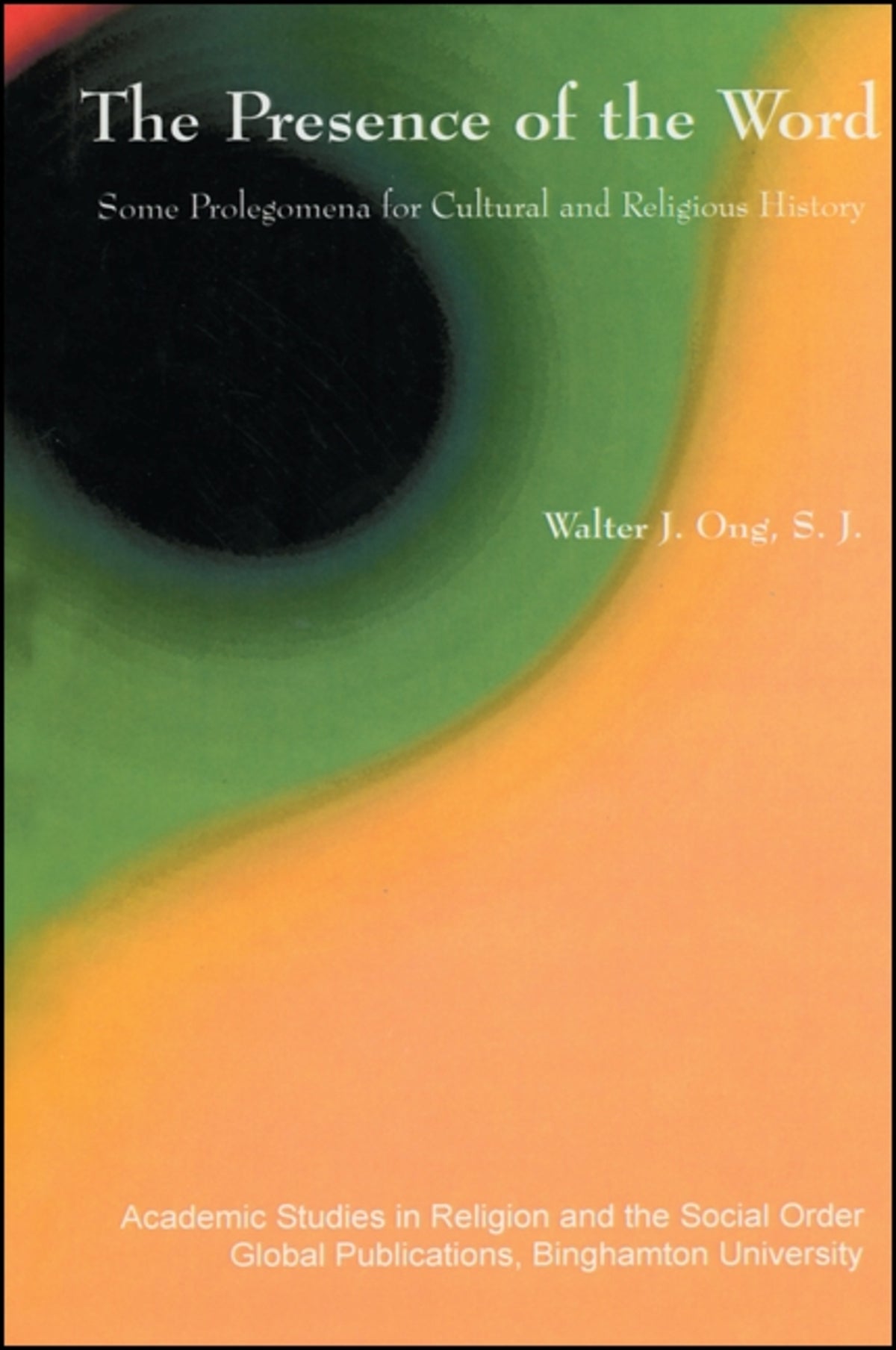 Cover image for The Presence of the Word ISBN 9781586840341