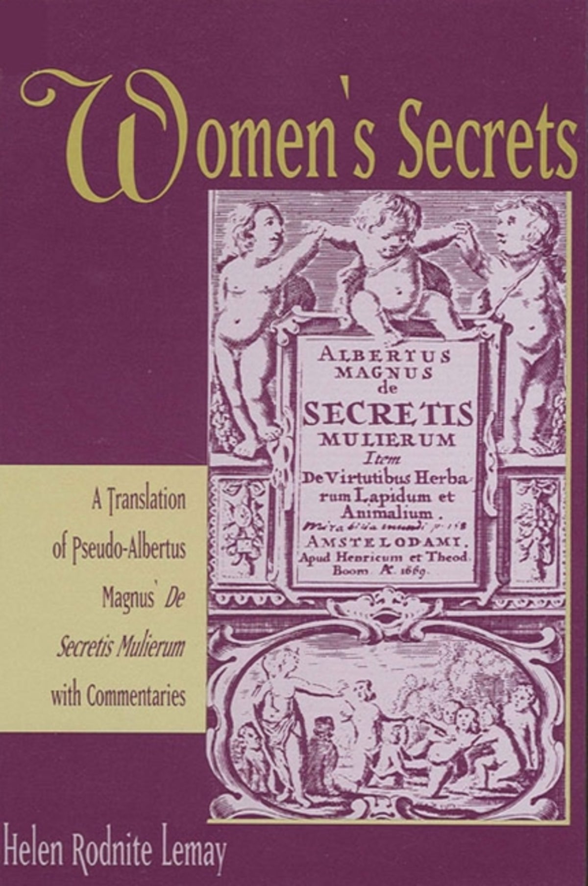 Cover image for Women's Secrets ISBN 9780791411445