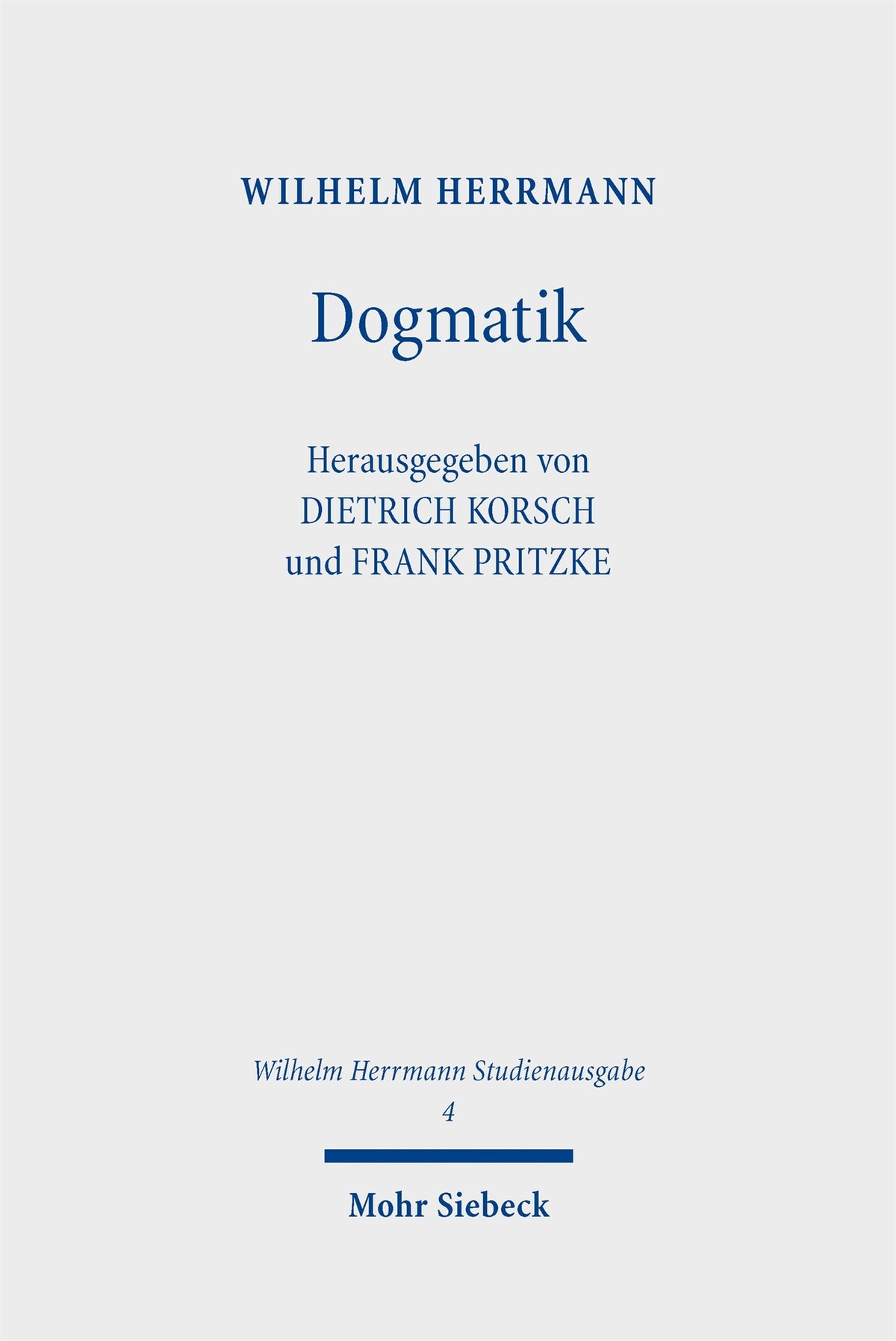 Wilhelm Herrmann-Studienausgabe