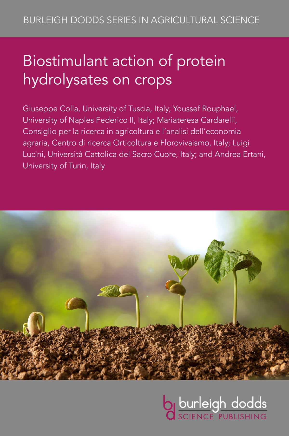 Biostimulant action of protein hydrolysates on crops