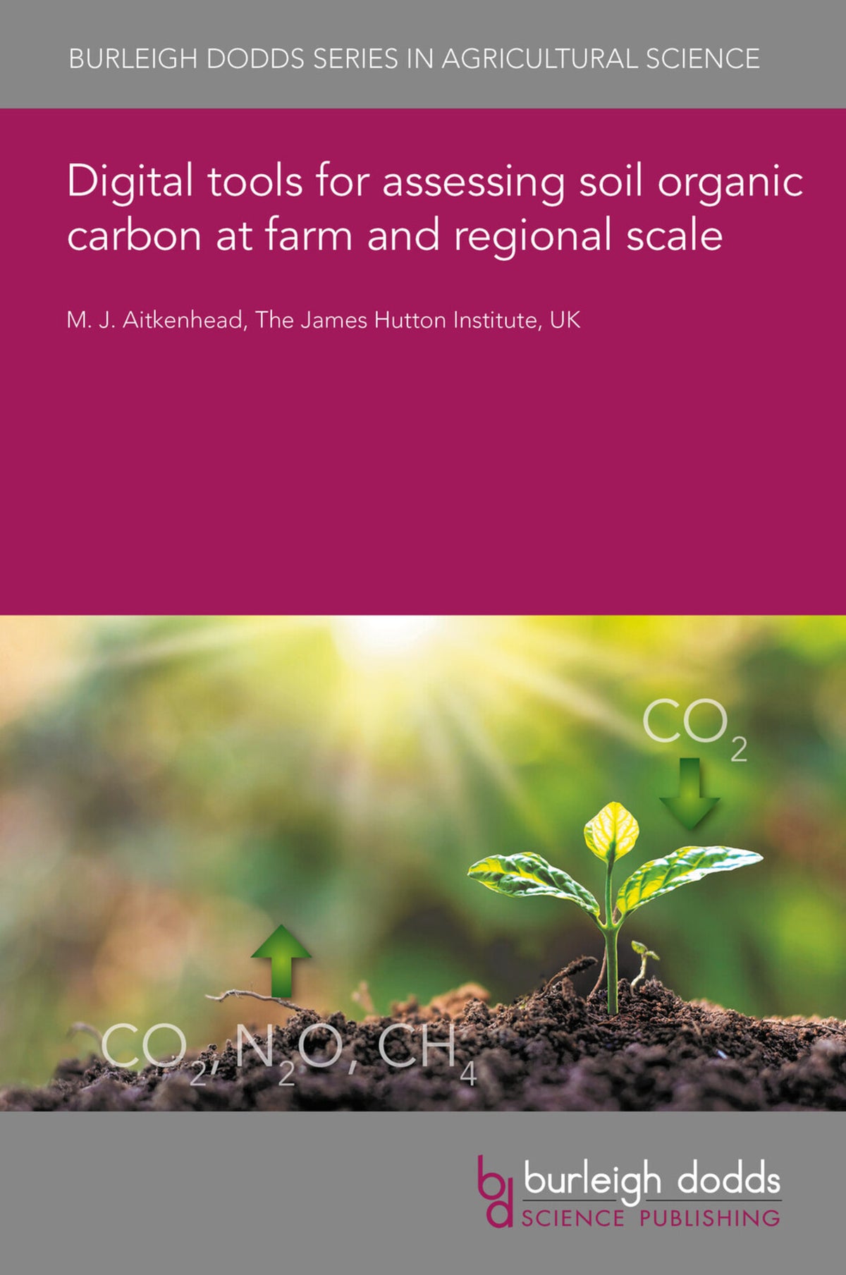 Cover image for Digital tools for assessing soil organic carbon at farm and regional scale ISBN 9781801467094