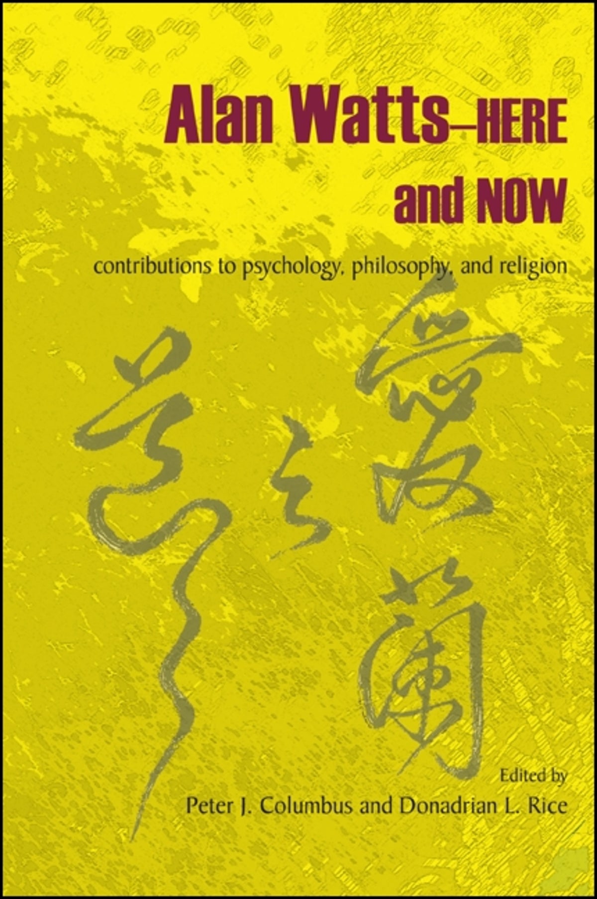 Cover image for Alan Watts–Here and Now ISBN 9781438441993