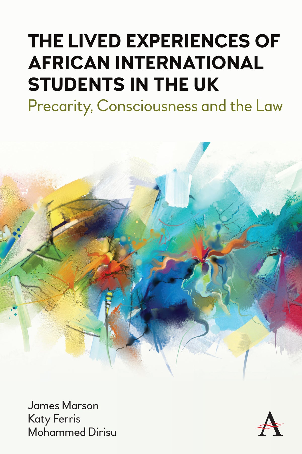 Cover image for The Lived Experiences of African International Students in the UK ISBN 9781839982125