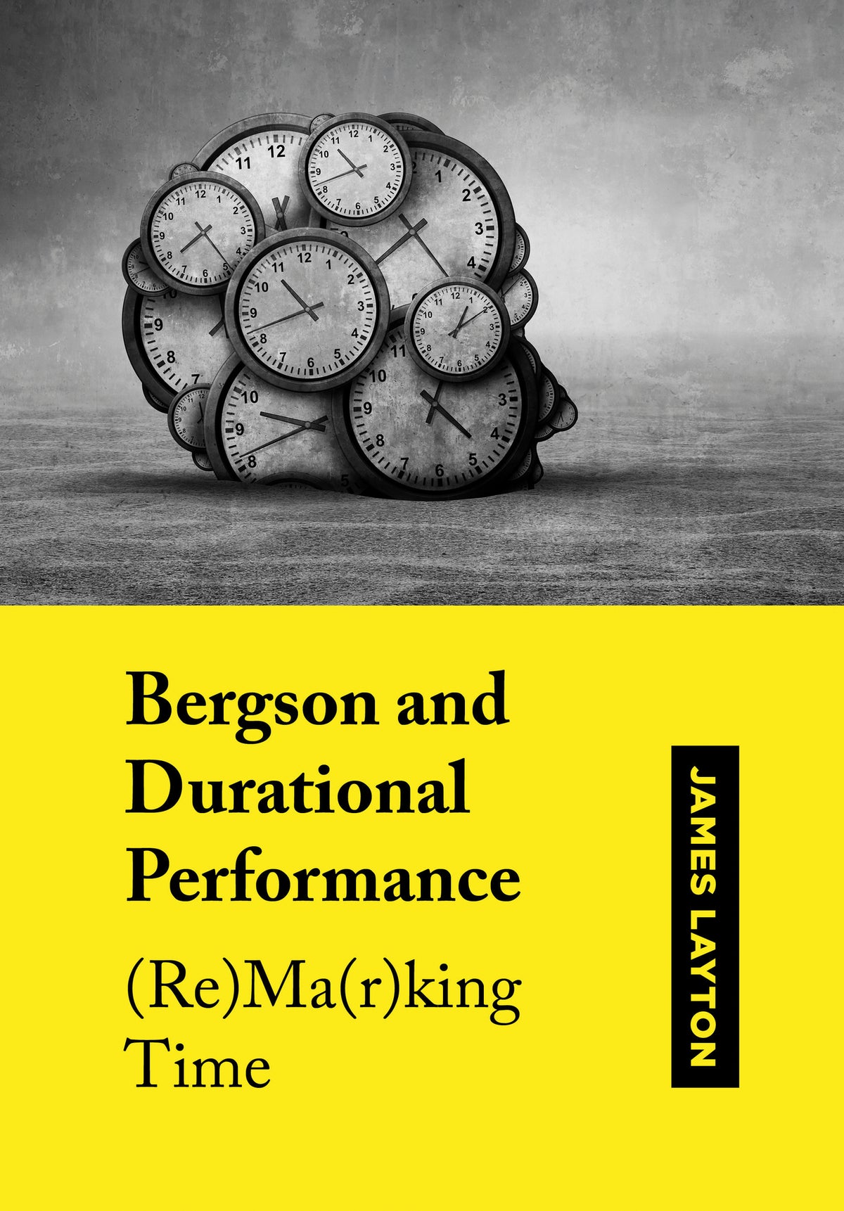 Cover image for Bergson and Durational Performance ISBN 9781789386226