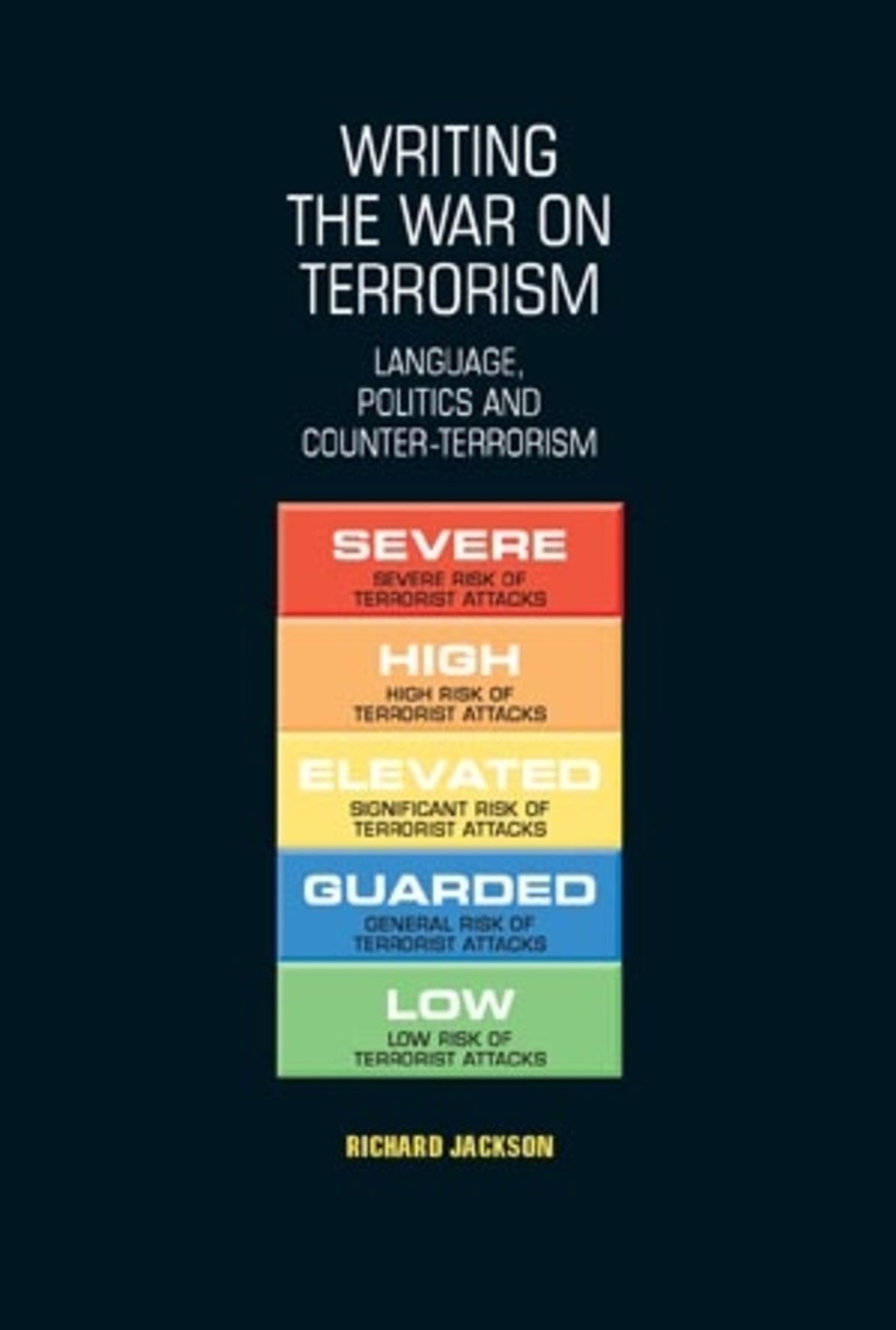 Cover image for Writing the war on terrorism ISBN 9780719071218