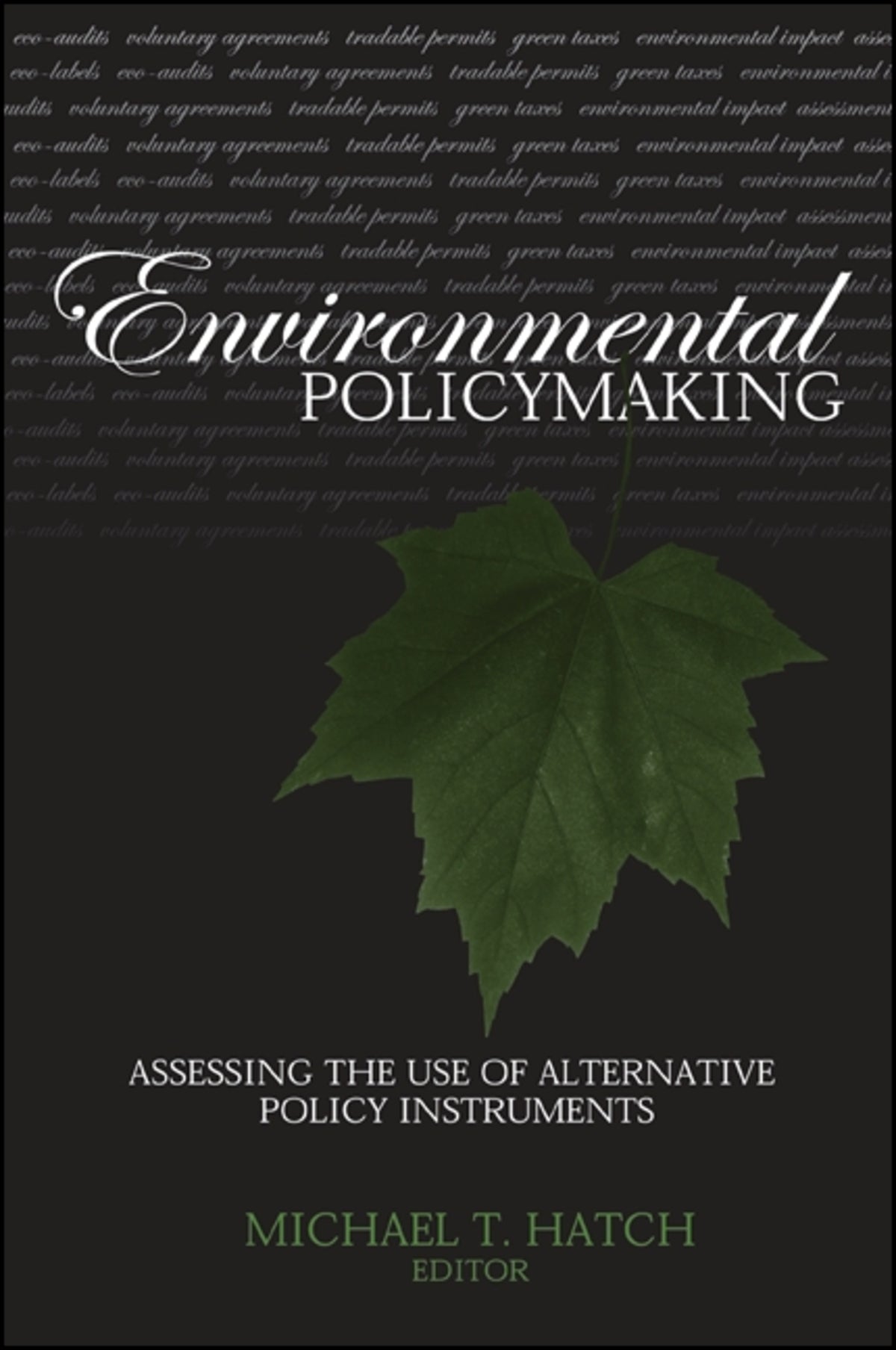 Cover image for Environmental Policymaking ISBN 9780791463482