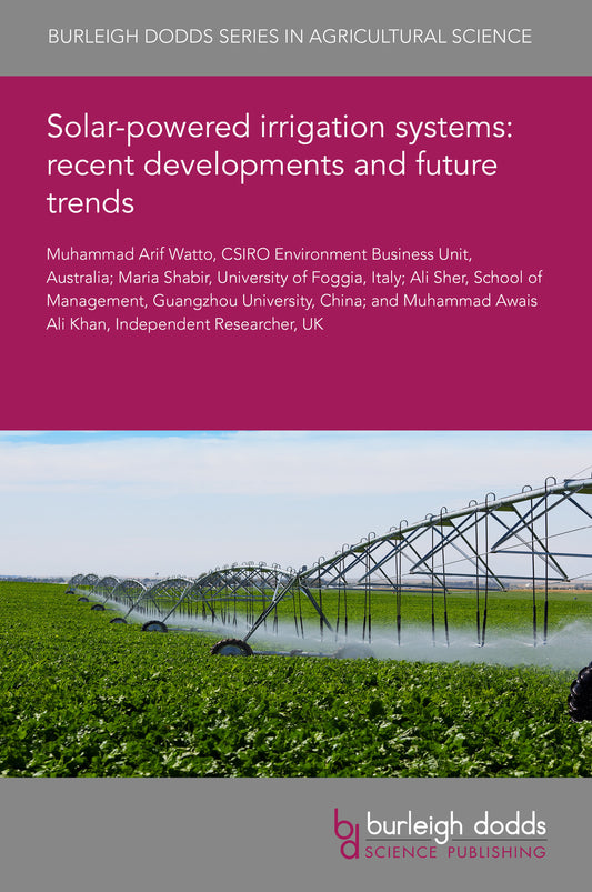 Solar-powered irrigation systems: recent developments and future trends