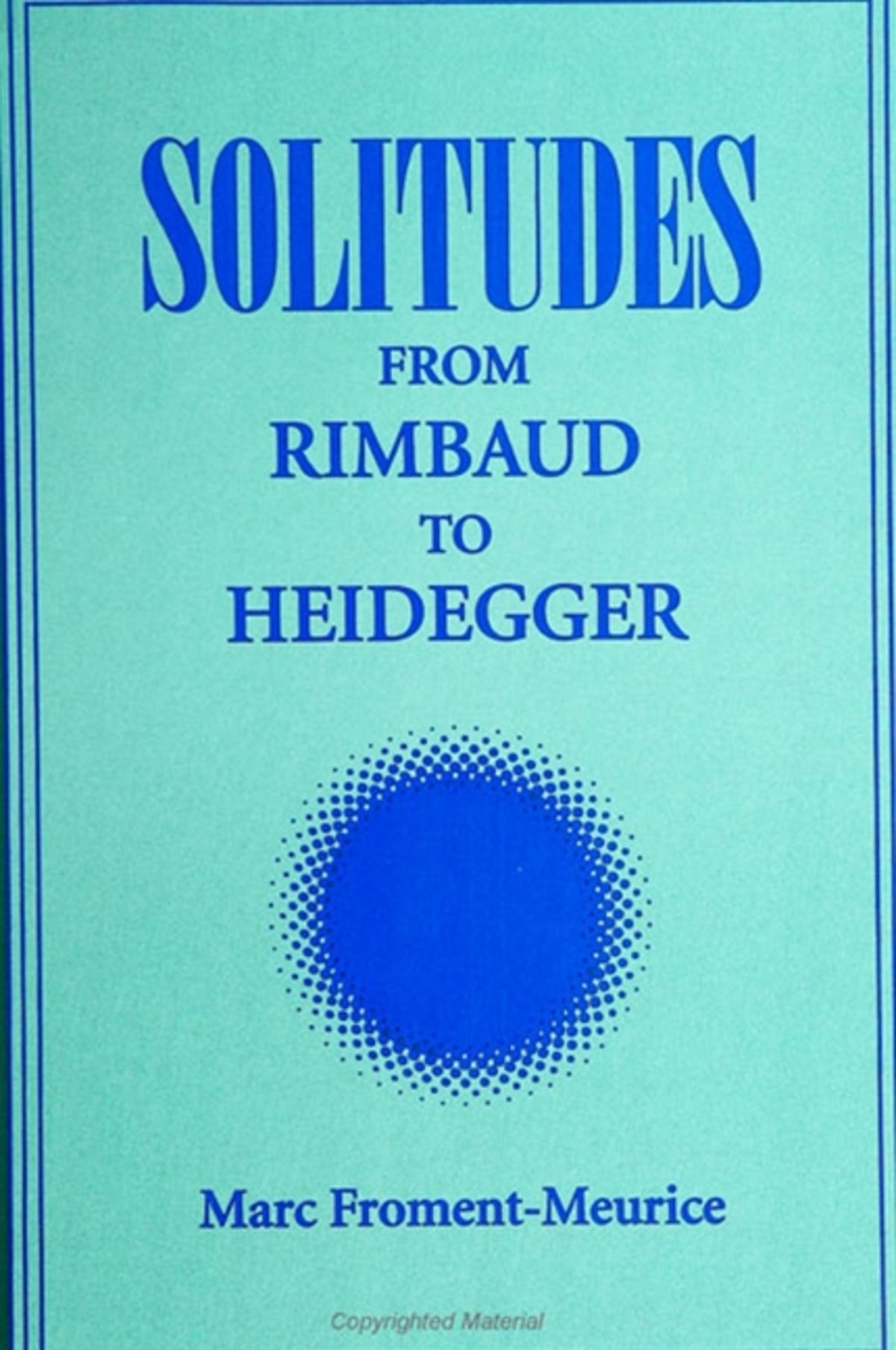 Cover image for Solitudes ISBN 9780791425244