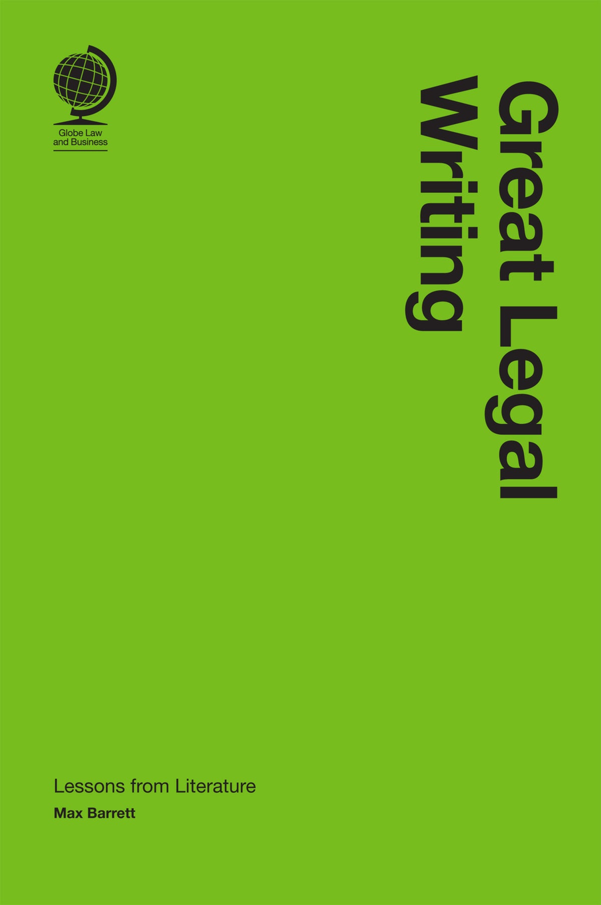 Cover image for Great Legal Writing ISBN 9781787429499