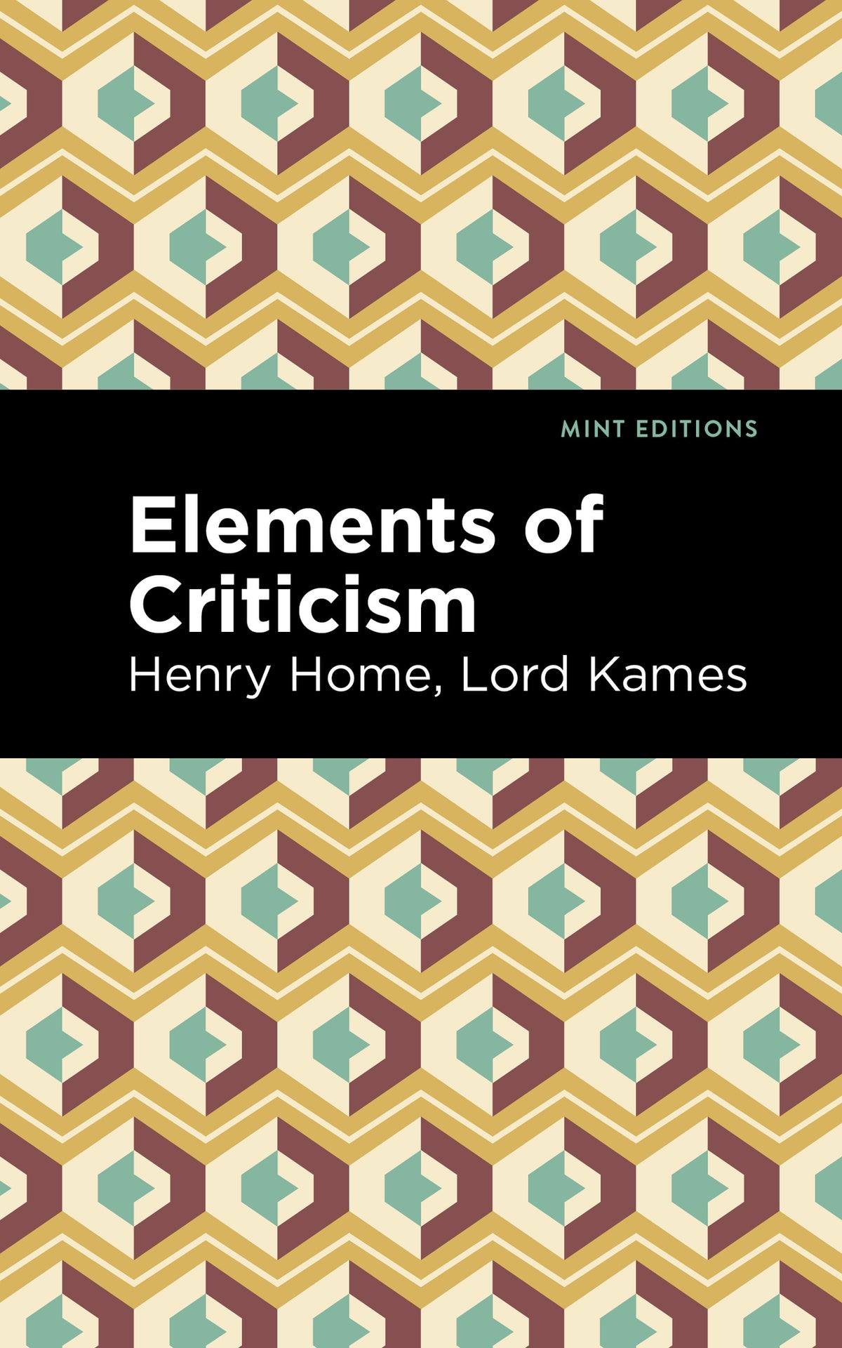 Cover image for Elements of Criticism ISBN 9781513218267