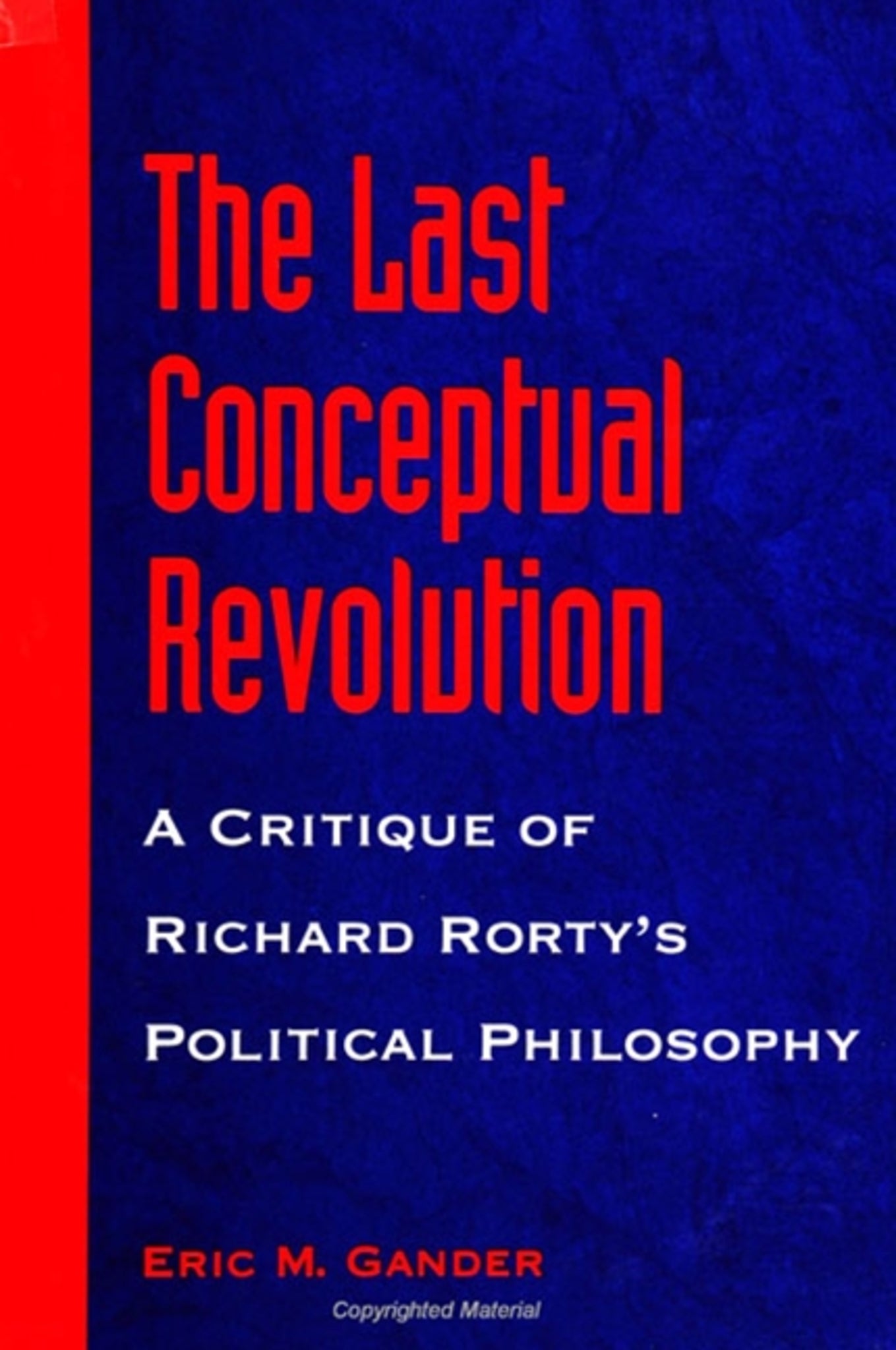 The Last Conceptual Revolution